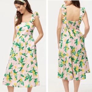 J Crew pink Lemon Dress
